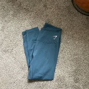 Blue Gymshark Capri Leggings